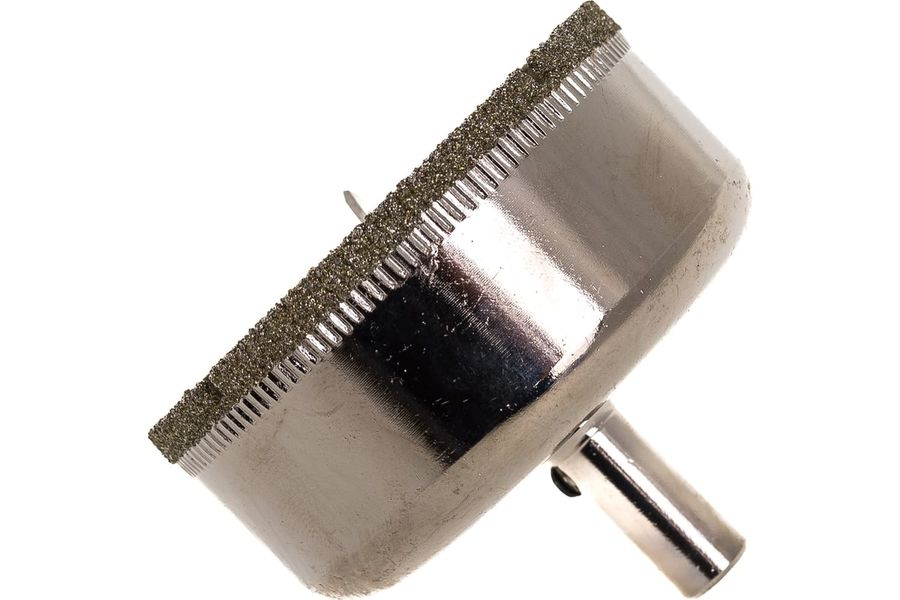 Коронка с центрирующим сверлом по стеклу и керамике (68х55 мм) VERTEXTOOLS 336-68-55, превью