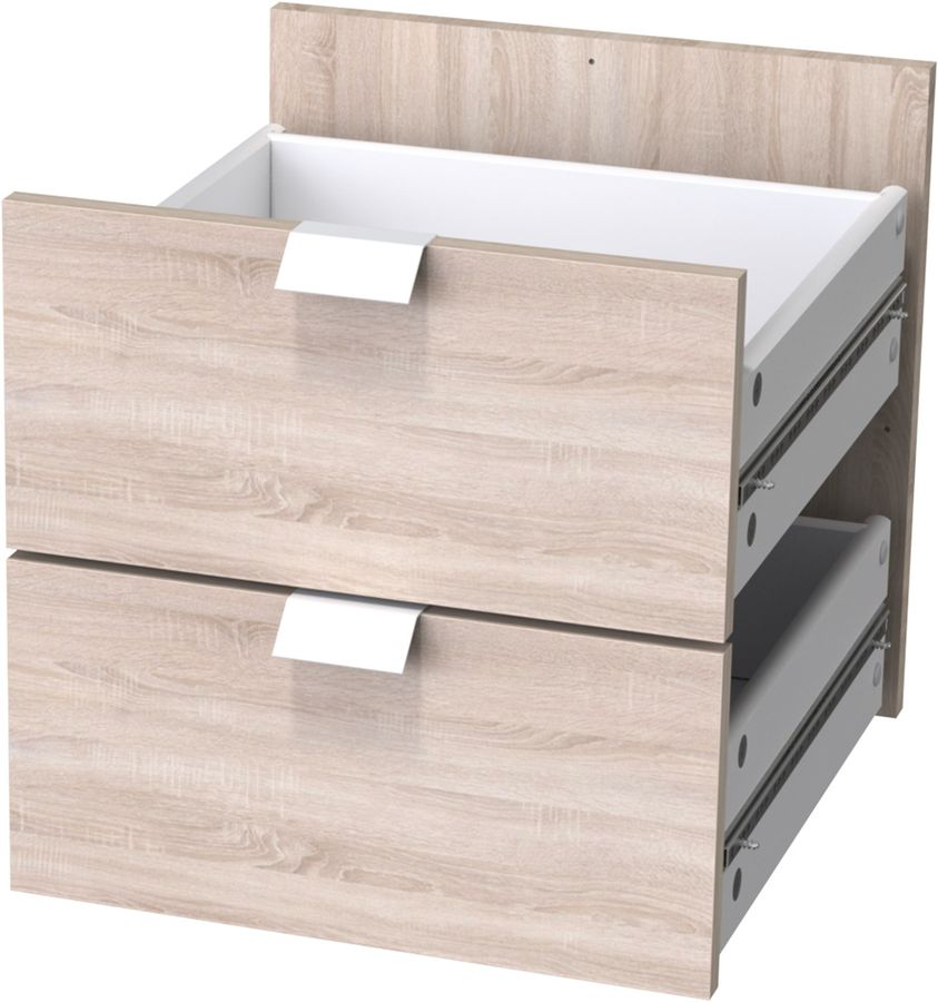 Комплект выдвижных ящиков Шведский Стандарт Фора 4.2 33х33х37 см, дуб беленый, предпросмотр