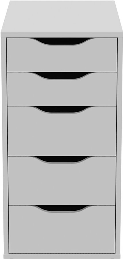 Комод Шведский Стандарт Ингар 5 36x71x53 см, белый, предпросмотр