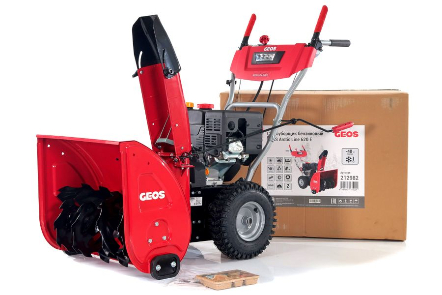 Снегоуборщик бензиновый GEOS COMFORT 620E, 7 л.с.,  62 см., превью