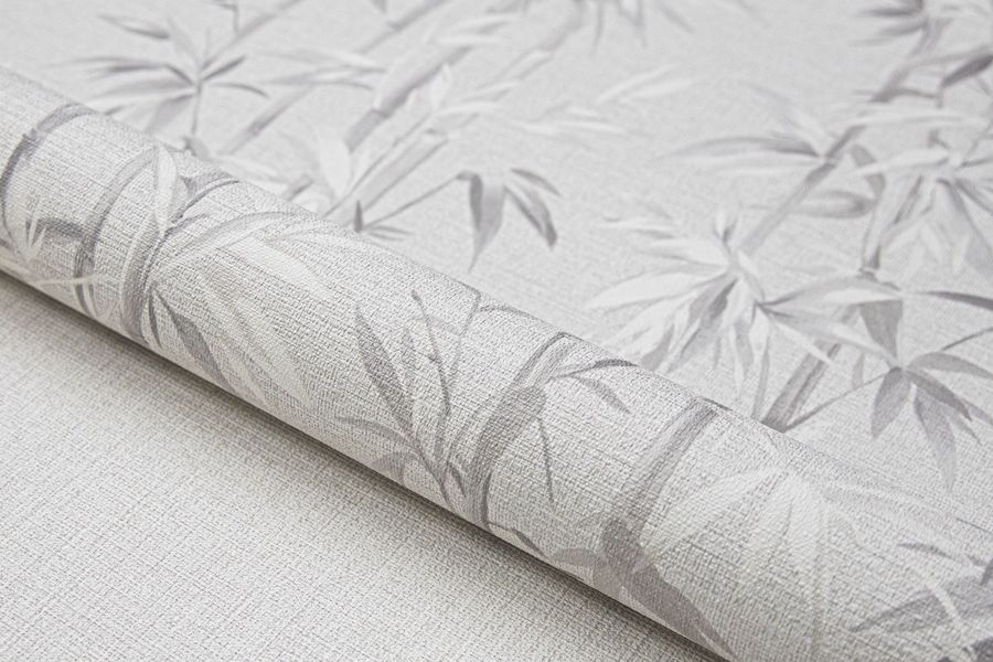 Виниловые обои WallSecret Bamboo 8735-11 бежевые 1,06х10,05 м, превью