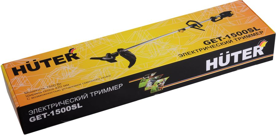 Триммер электрический HUTER 1,5кВт, GET-1500SL, предпросмотр