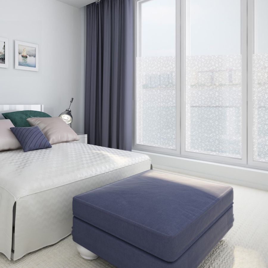 Самоклеющаяся пленка витражная Deluxe Н9006-1 0,45x2 м, предпросмотр