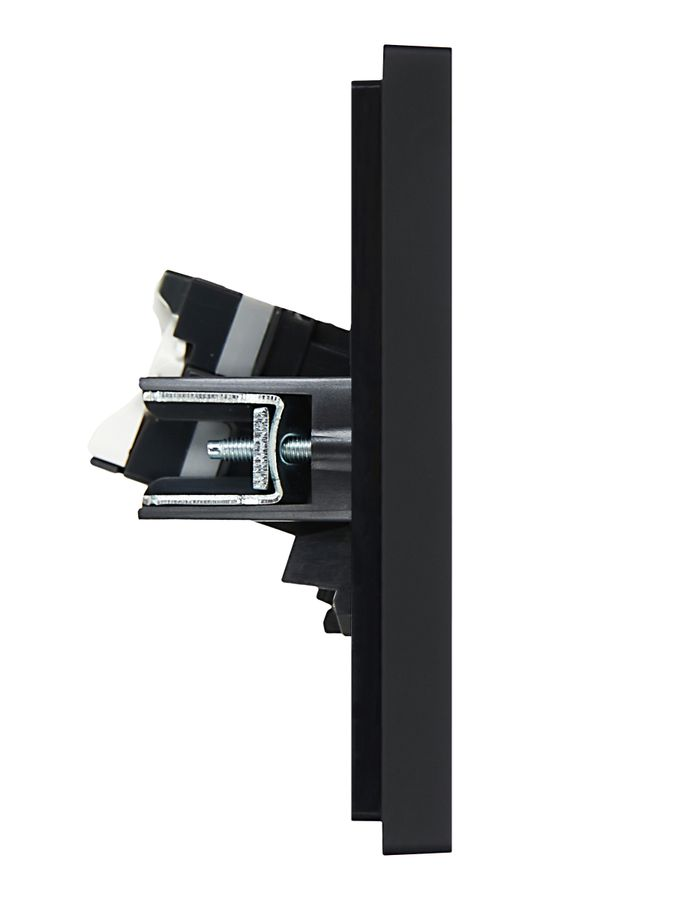 Розетка RJ-45 1 пост IEK FORTE&PIANO черный, предпросмотр