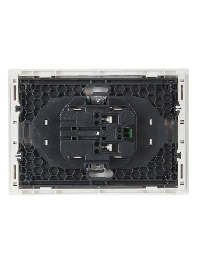 Розетка электрическая IEK FORTE&PIANO FP-R24-16-1-K01 белый, превью