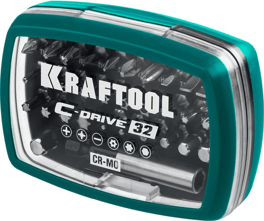 Набор бит KRAFTOOL многофункциональный 32 шт, превью