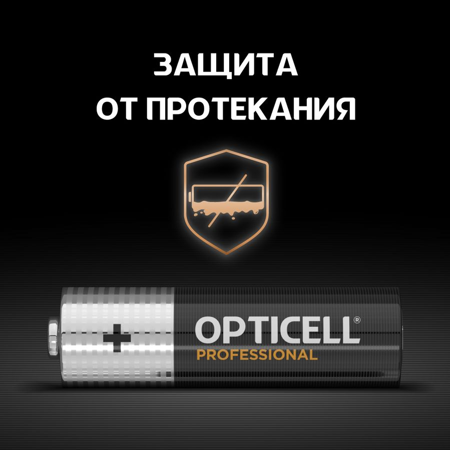 Батарейки алкалиновые 6AA/LR6 Professional Opticell, предпросмотр