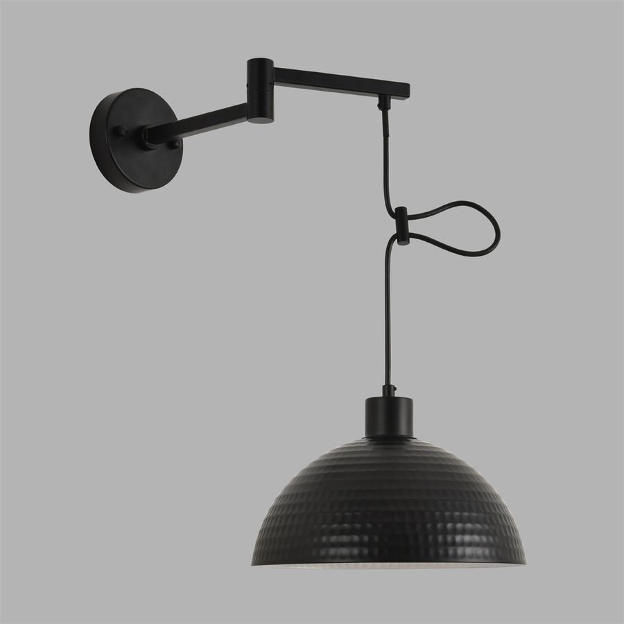 Бра Moderni E27 1х60W 220V Armina металл черный, предпросмотр