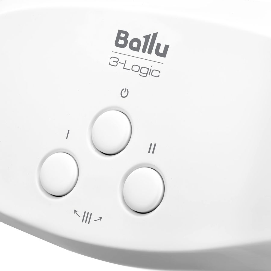 Водонагреватель проточный Ballu 3-Logic TS (5,5 kW) - кран+душ, предпросмотр