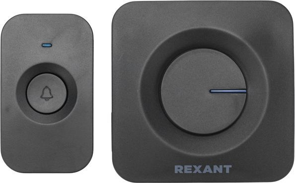 Беспроводной дверной звонок c цифровым кодированием (черный) REXANT, предпросмотр