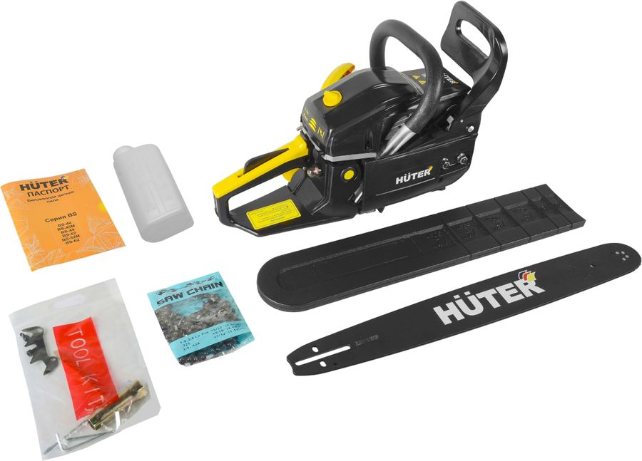 Пила бензиновая HUTER 3,1лс 40см, BS-45М, предпросмотр