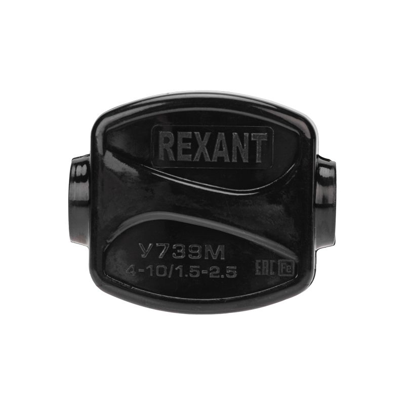 Зажим ответвительный У-739М (4-10/1,5-2,5 мм²) IP20 (сжим, орех) REXANT, превью