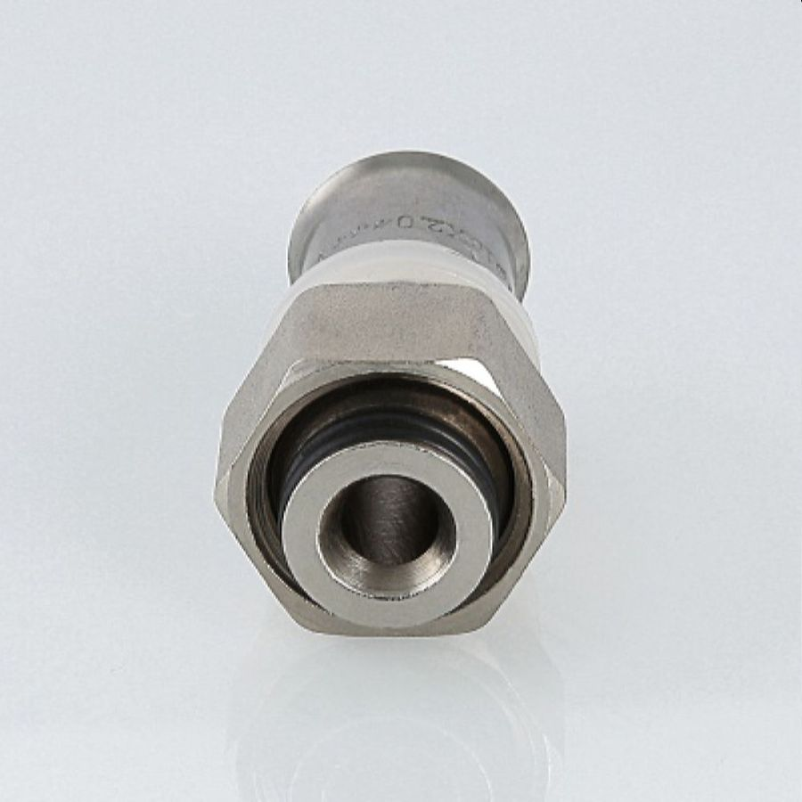 Соединитель латунь никелированный VALTEC VTc.712.N 1/2" х 20 мм, превью