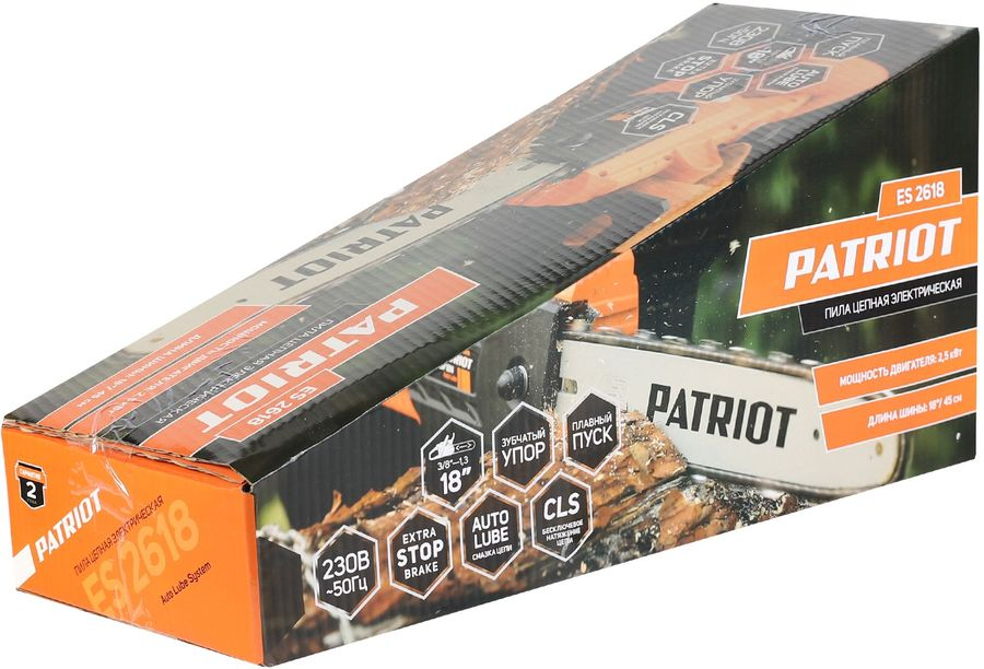 Пила электрическая PATRIOT 2500Вт, ES 2618, предпросмотр