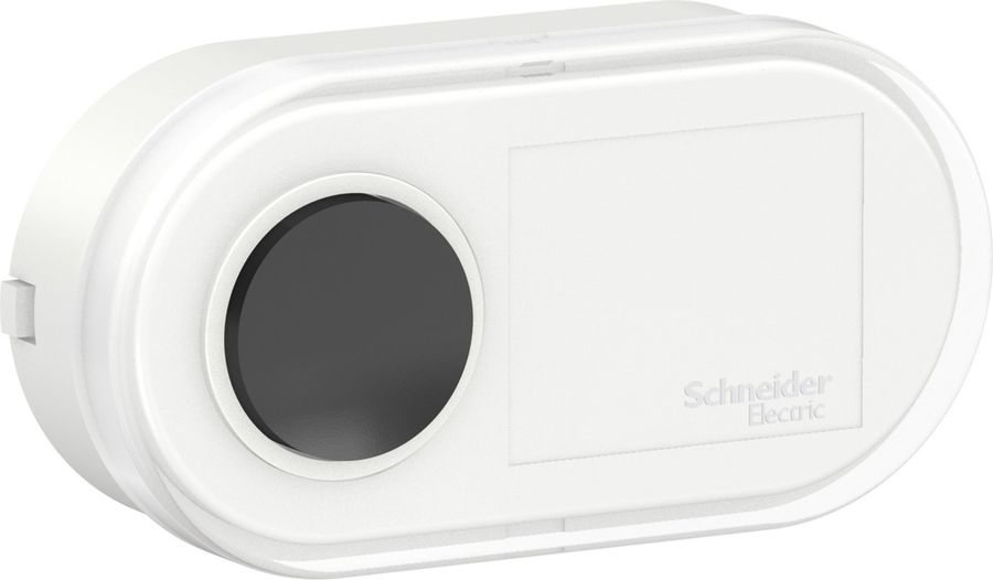 Кнопка звонка Schneider Electric BLANCA белая, предпросмотр