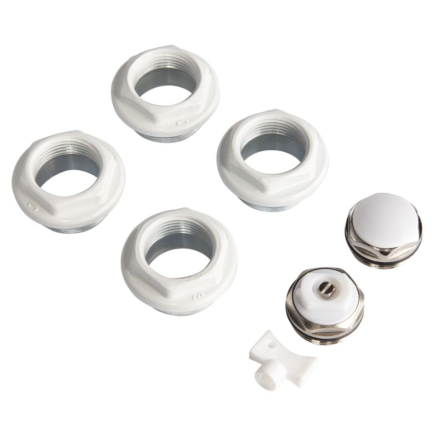 Комплект монтажный Royal Thermo 1”х 3/4" белый, превью