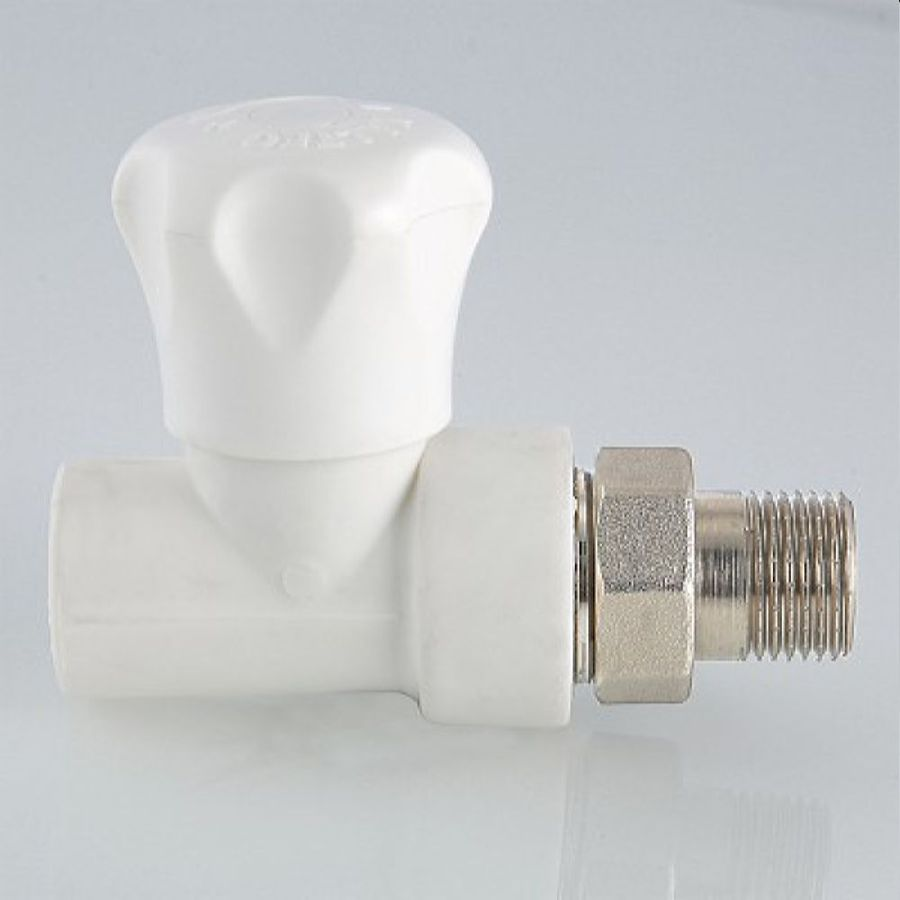 Клапан для радиатора полипропиленовый VALTEC VTp.717.V.02004 1/2", предпросмотр