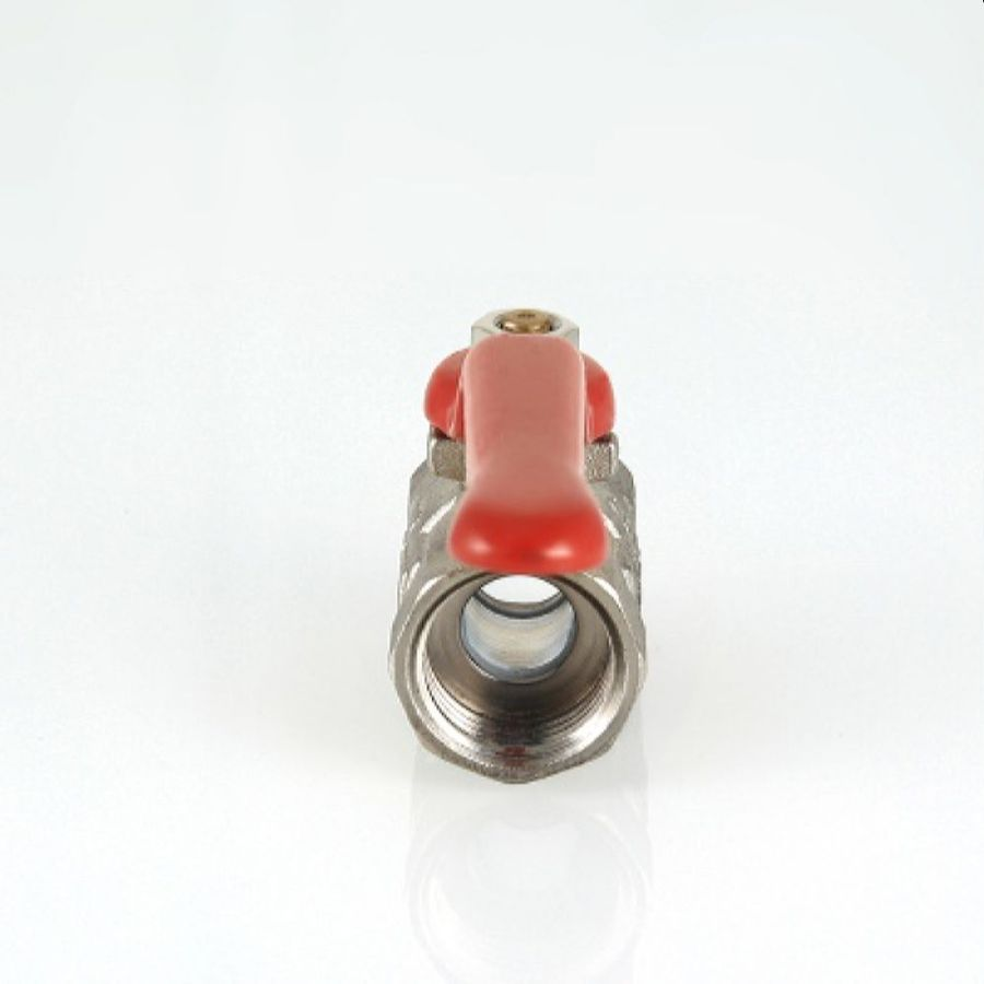 Кран шаровый латунь никелированный VALTEC COMPACT VT.090 3/4", превью