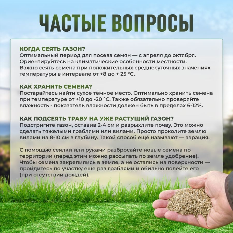Газон Premium Sport Сила Суздаля 3 кг, превью