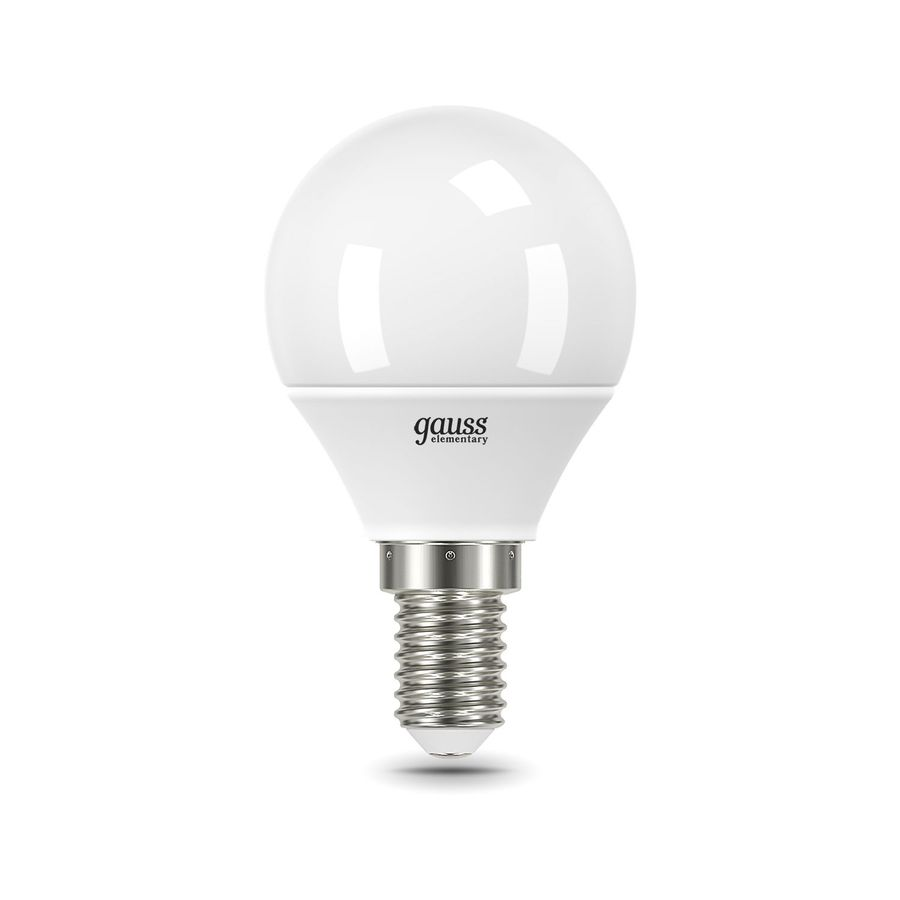 Лампа Gauss Elementary Шар 12W 920lm 4100K Е14 LED, превью