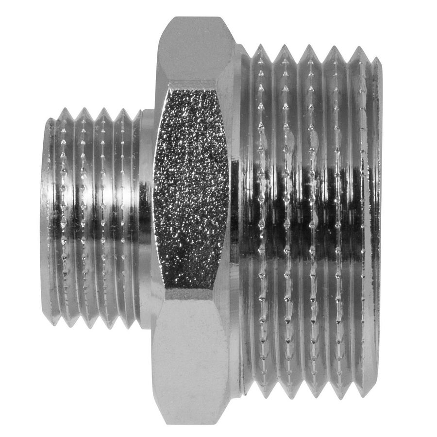 Ниппель - переходник (бочонок) 1" х 1/2" н/н MPF, предпросмотр