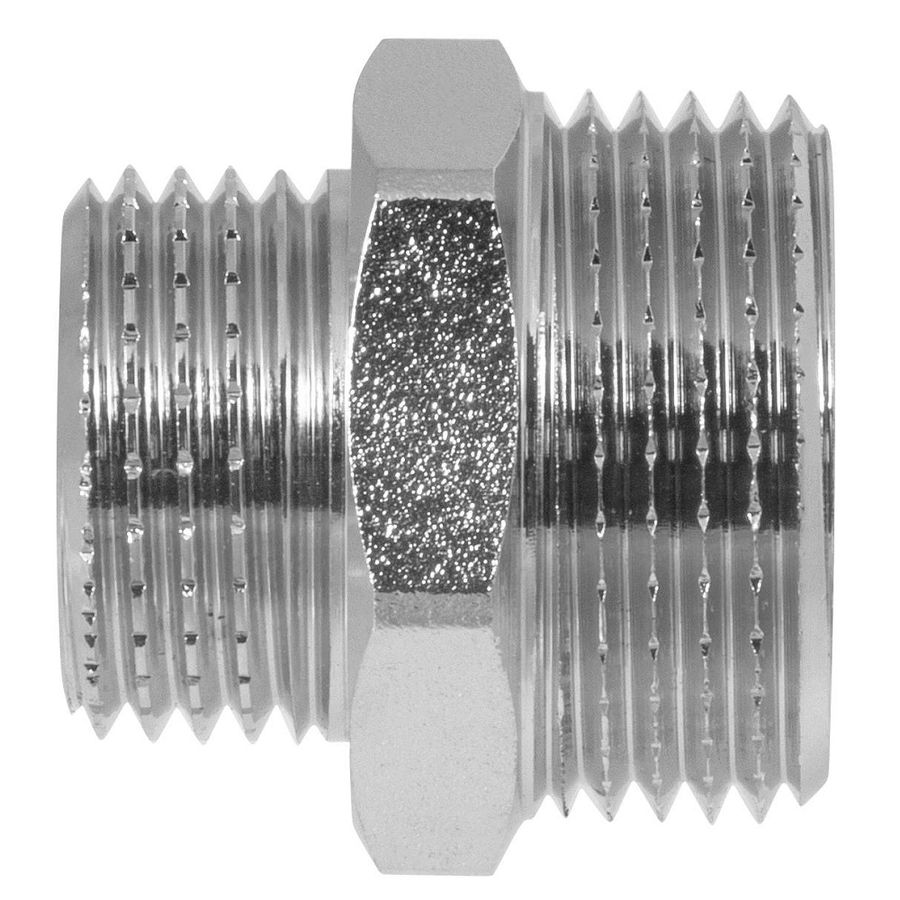 Ниппель - переходник (бочонок) 3/4" х 1/2" н/н MPF, превью