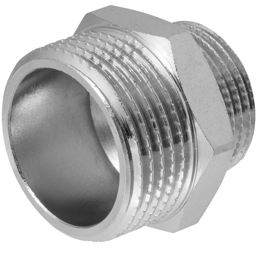 Ниппель - переходник (бочонок) 1" х 3/4" н/н MPF, превью