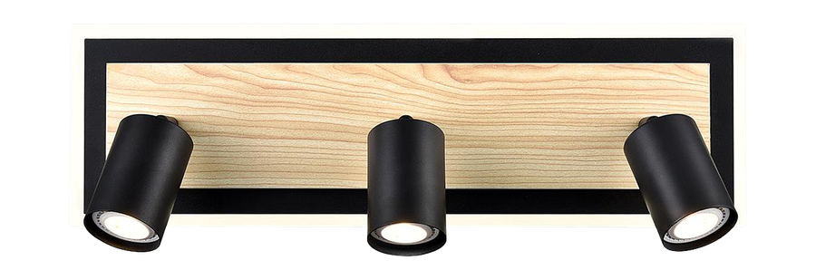 8025/20WL LEDIO Настенно-потолочный светильник LED GU10 3*10W + LED 20W 220V PINE, предпросмотр