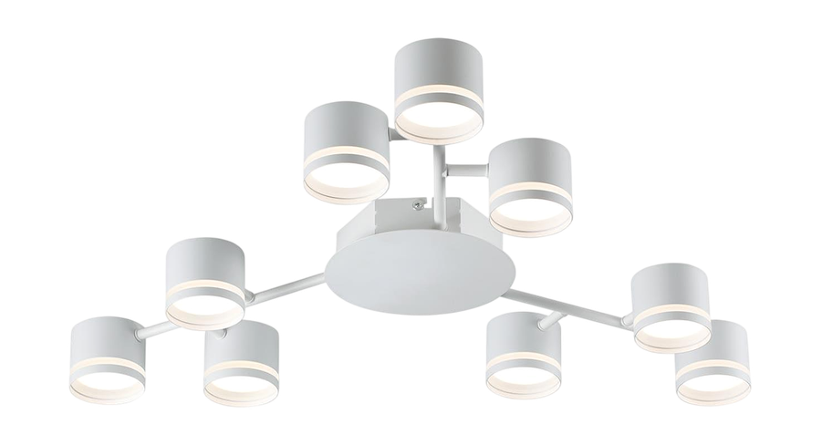 8235/9C COMFI Люстра потолочная LED GX53 9*10W 220V GARETA, превью