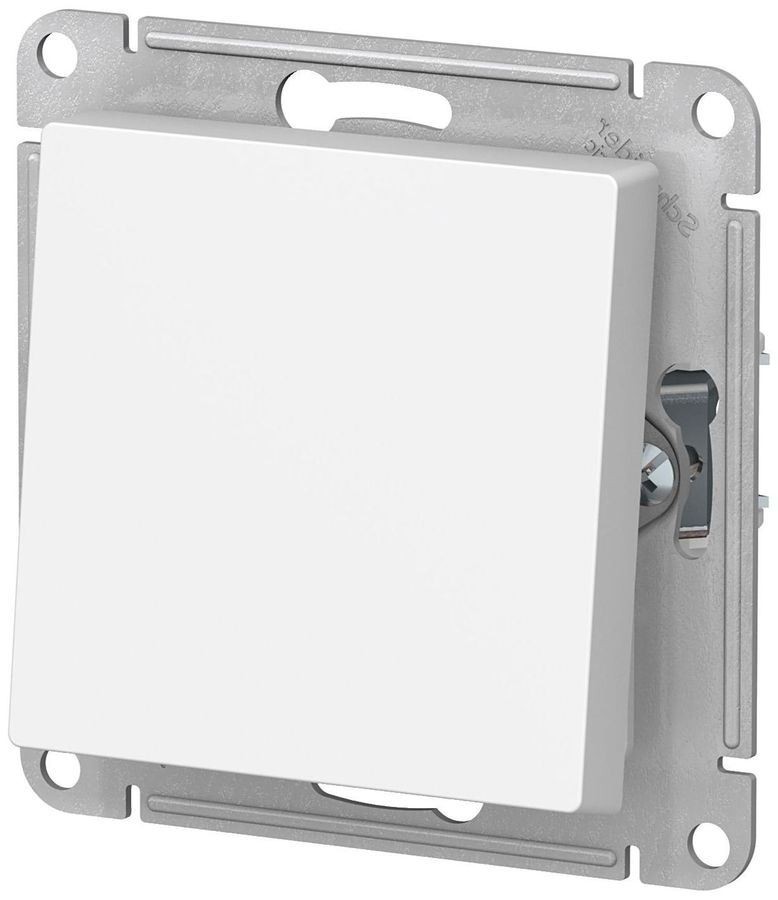 Переключатель 1-клавишный Schneider Electric Atlas Design ATN440161 белый, предпросмотр
