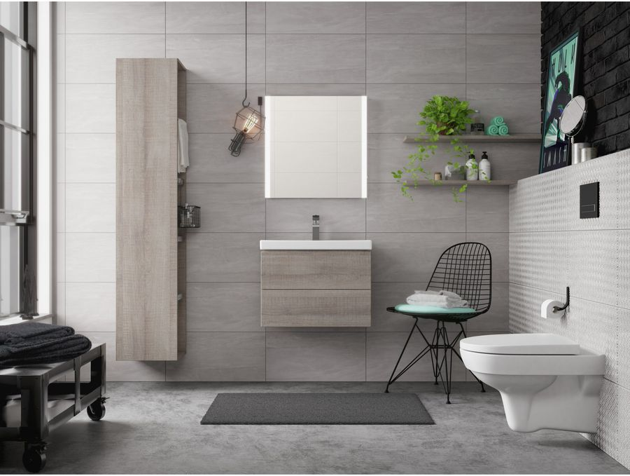 Подвесной унитаз Cersanit City Сlean On с горизонтальным выпуском и микролифтом, превью