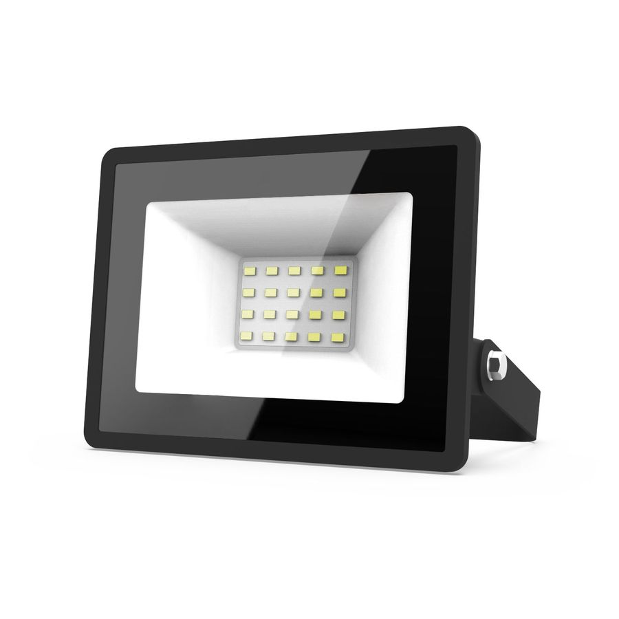 Прожектор Gauss Elementary 20W 1750lm 6500К 200-240V IP65 черный LED, предпросмотр