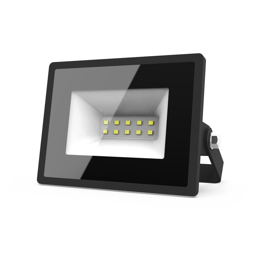 Прожектор Gauss Elementary 10W 850lm 6500К 200-240V IP65 черный LED, превью