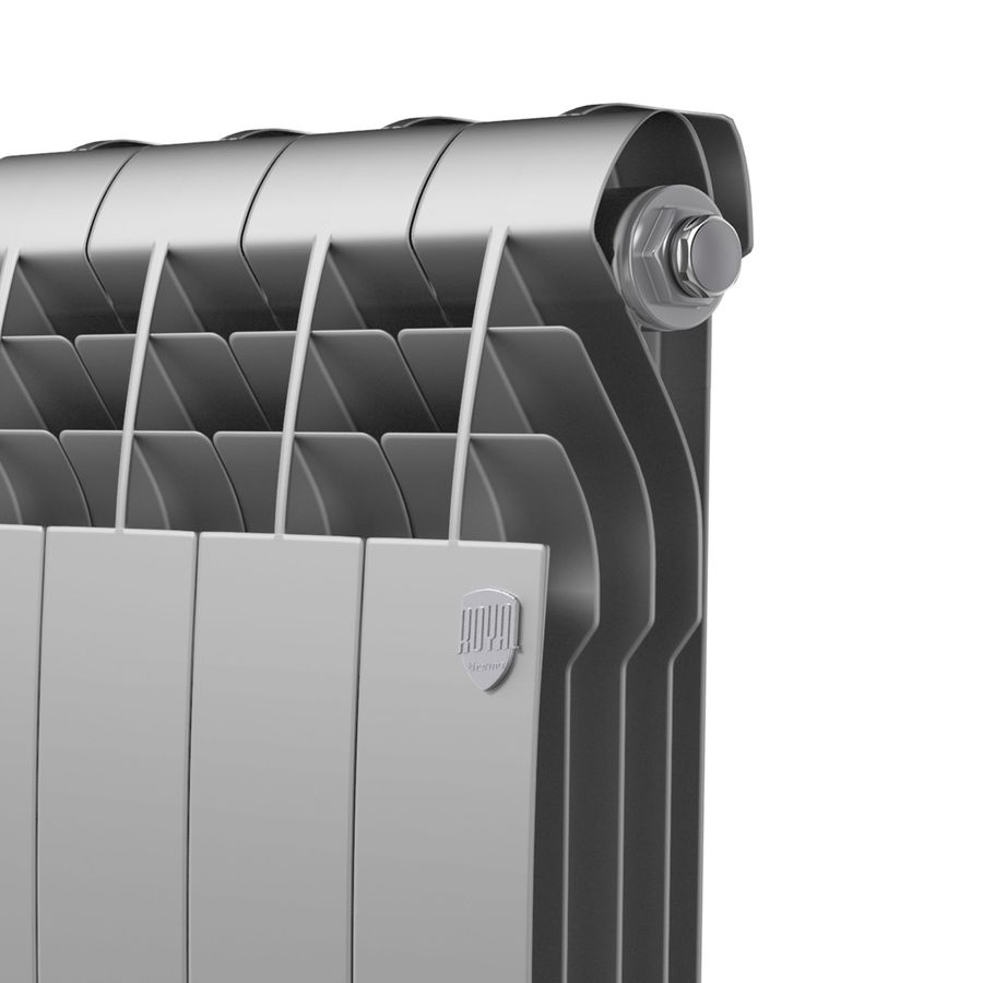 Радиатор Royal Thermo BiLiner 350 /Silver Satin 12 секций, предпросмотр