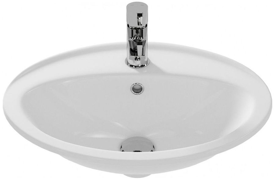 Раковина встраиваемая Cersanit Calla S-UM-CL/1-W 53,5 см, предпросмотр