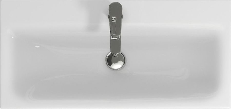 Раковина встраиваемая Cersanit MODUO UM-MOD80SL/1 SLIM 80 см, предпросмотр