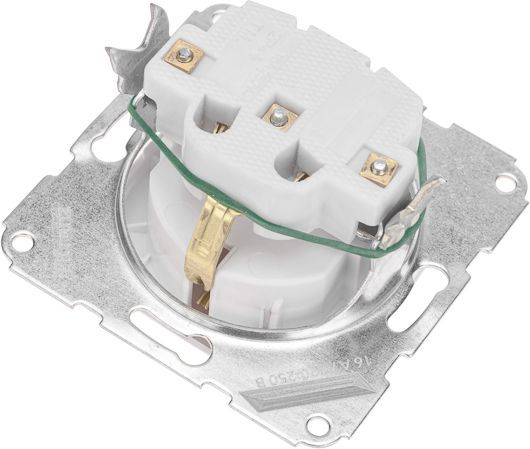 Розетка электрическая Kranz DEA KR-78-0213 белый, превью