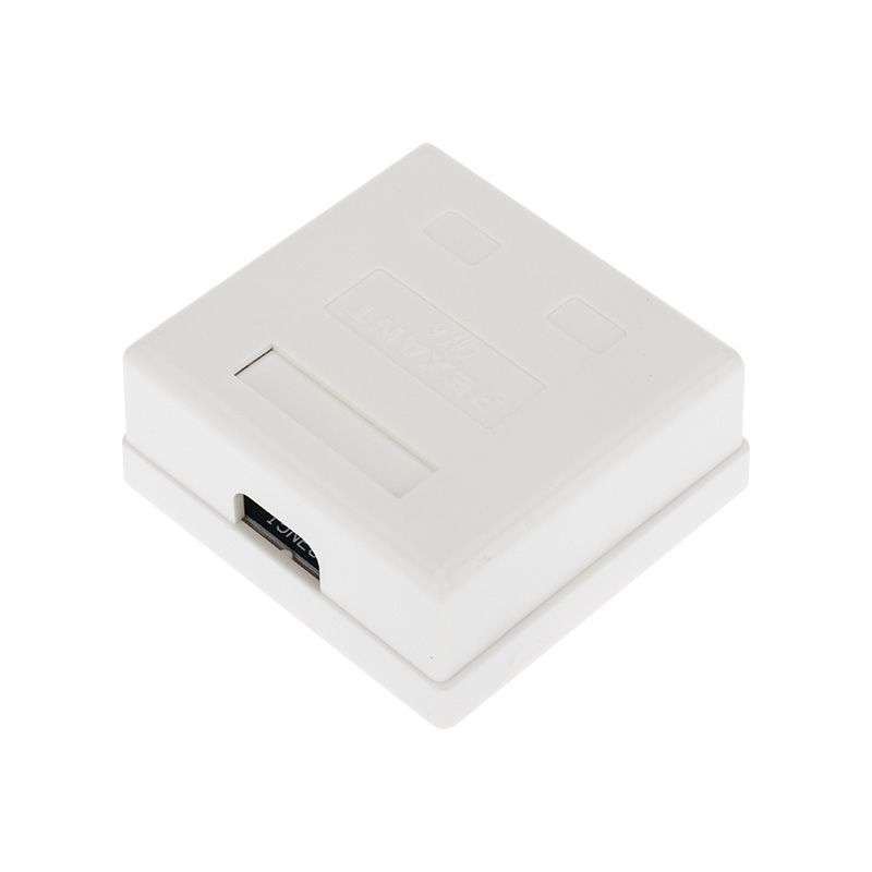 Розетка RJ-45 2 поста REXANT белый, предпросмотр