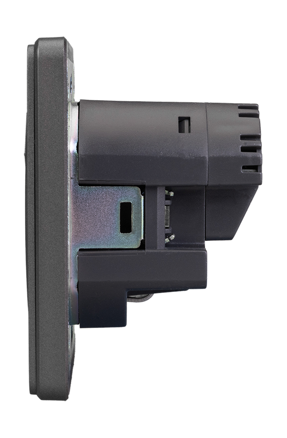 Розетка USB Type-A+C 1 пост Kranz Round титан, предпросмотр