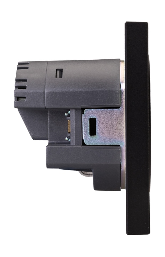 Розетка USB Type-A+C 1 пост Kranz Strong антрацит, предпросмотр