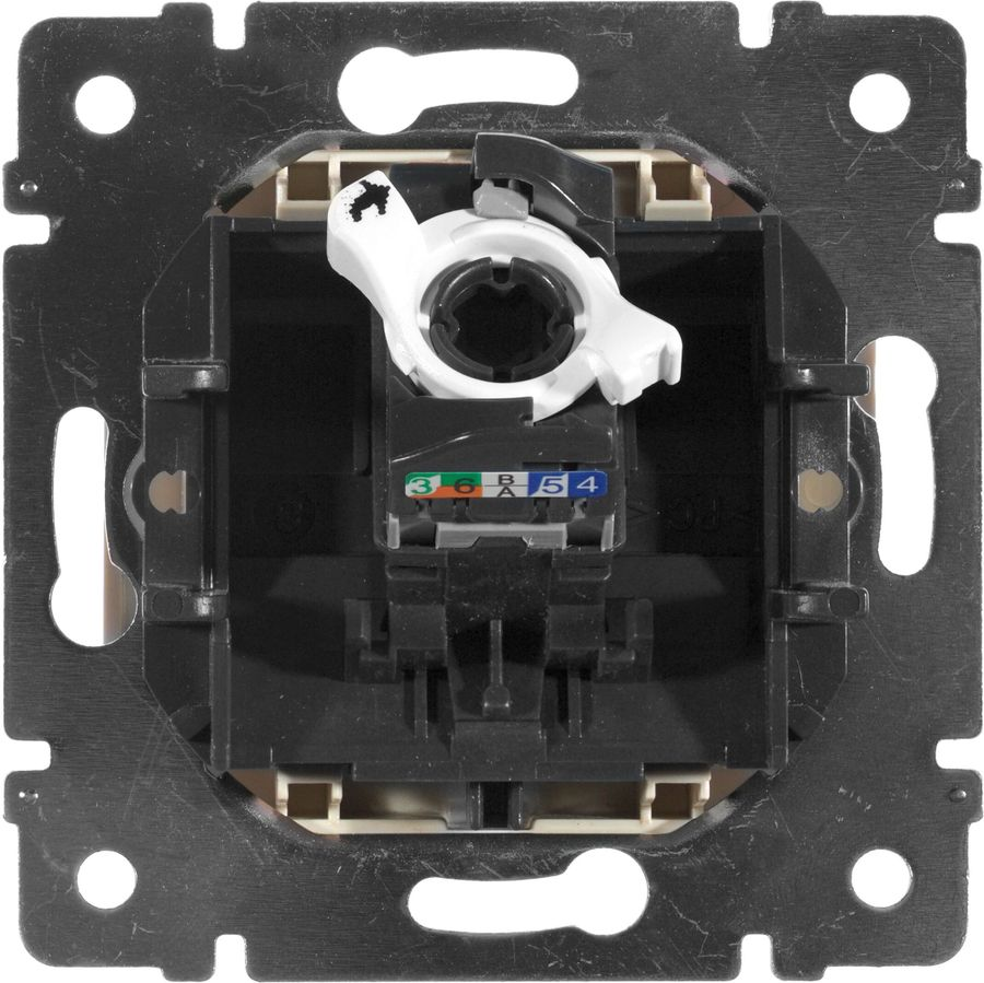 Розетка RJ-45 1 пост Legrand Valena слоновая кость, предпросмотр