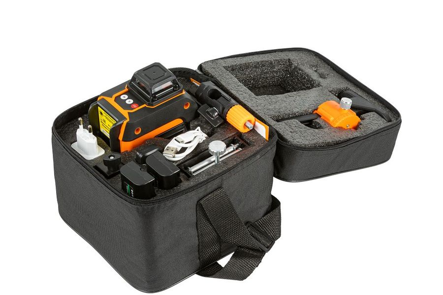 Уровень лазерный аккумуляторный P.I.T. MAXPILER MLL-0225G 25 м 360° Li-ion, превью