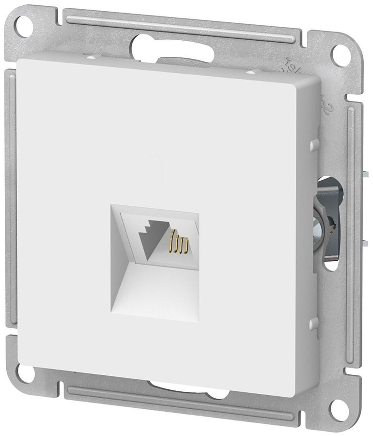 Розетка RJ-45 1 пост Schneider Electric Atlas Design белый, превью