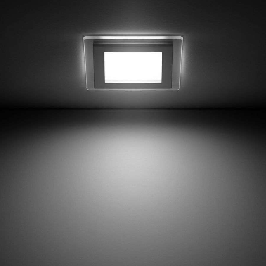 Светильник Gauss Glass кв 6W, предпросмотр