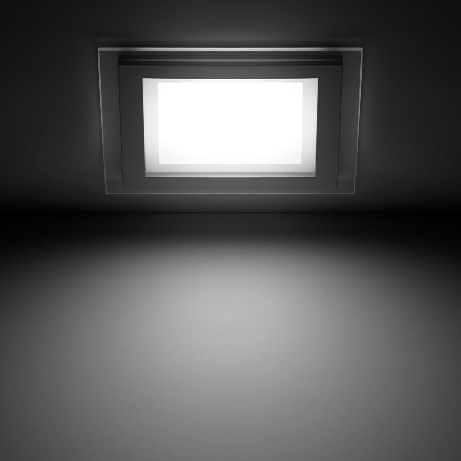 Светильник Gauss Glass кв 12W, предпросмотр
