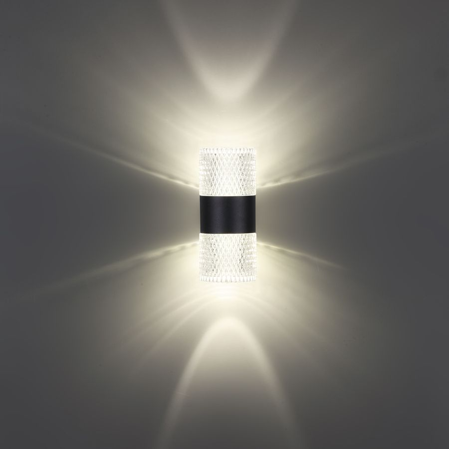 Светильник ландшафтный настенный STREET ESTIMA, LED 14W, 4000K, IP65, 19,4х8,2х9,6 см, черный, превью