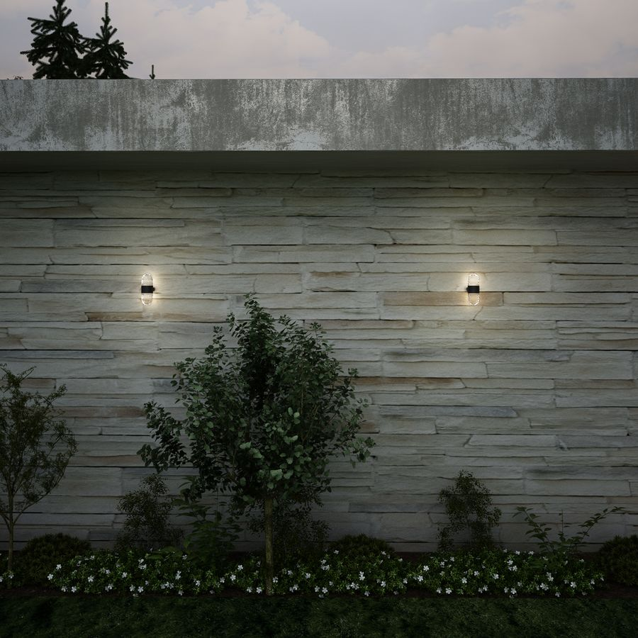 Светильник ландшафтный настенный STREET ESTIMA, LED 14W, 4000K, IP65, 23,0Х8,2Х9,6 см, черный, предпросмотр