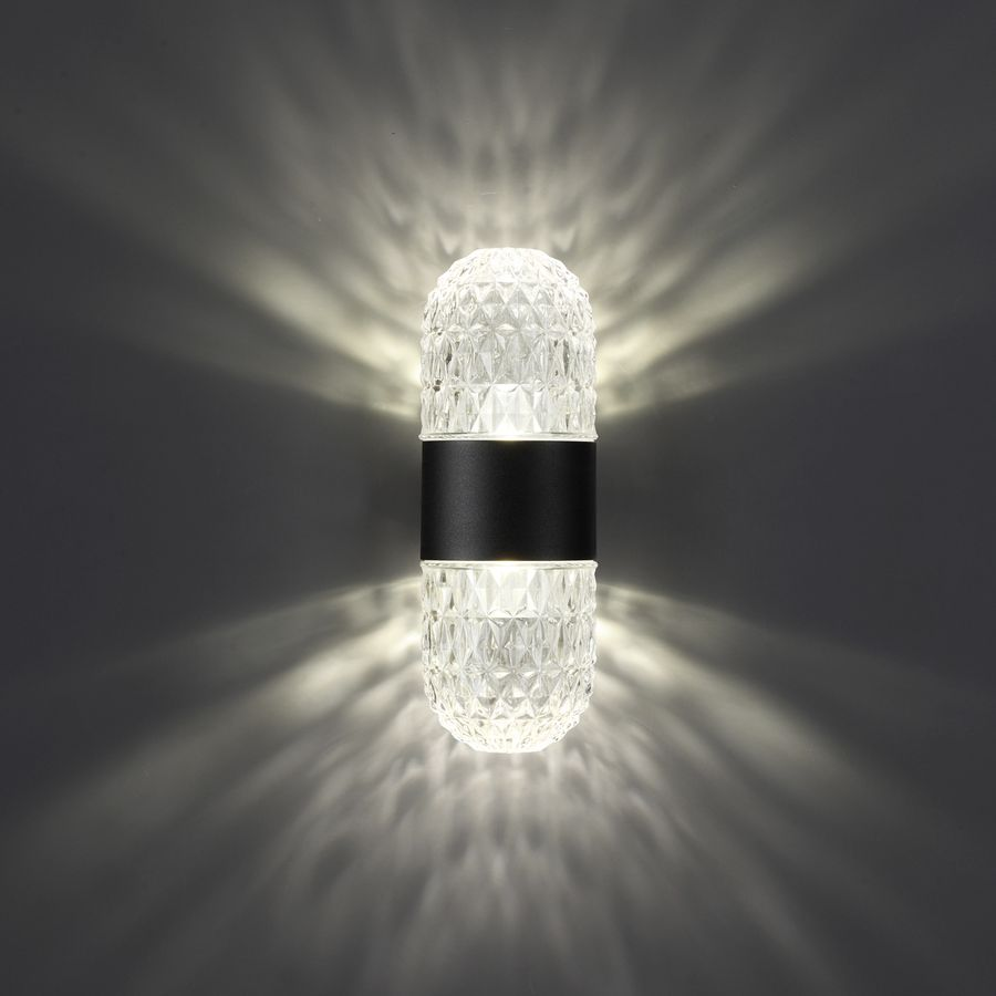 Светильник ландшафтный настенный STREET ESTIMA, LED 14W, 4000K, IP65, 23,0Х8,2Х9,6 см, черный, предпросмотр