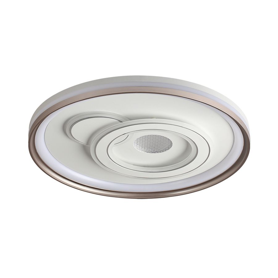 Светильник Lumion Piko Gemini, LED 85Вт, 3000-6500K, D490, IP20, пульт ДУ, металл/акрил, Белый, предпросмотр