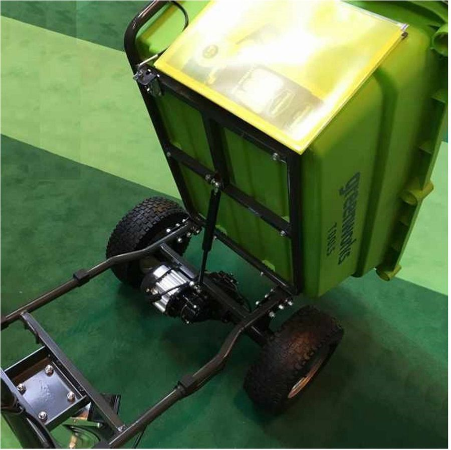 Тележка самоходная аккумуляторная GREENWORKS 40В, G40GC, превью